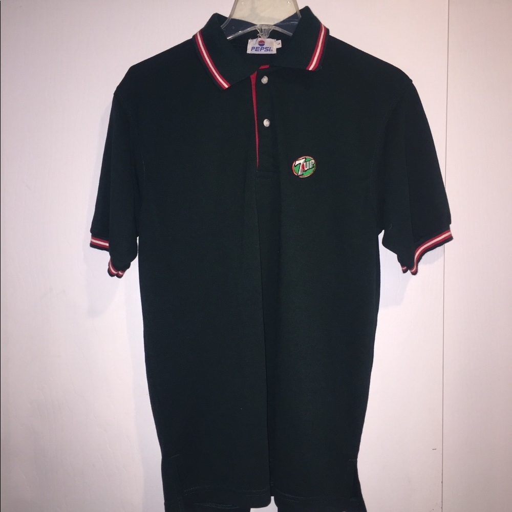 Vintage 7UP Pepsi Co. Polo Shirt